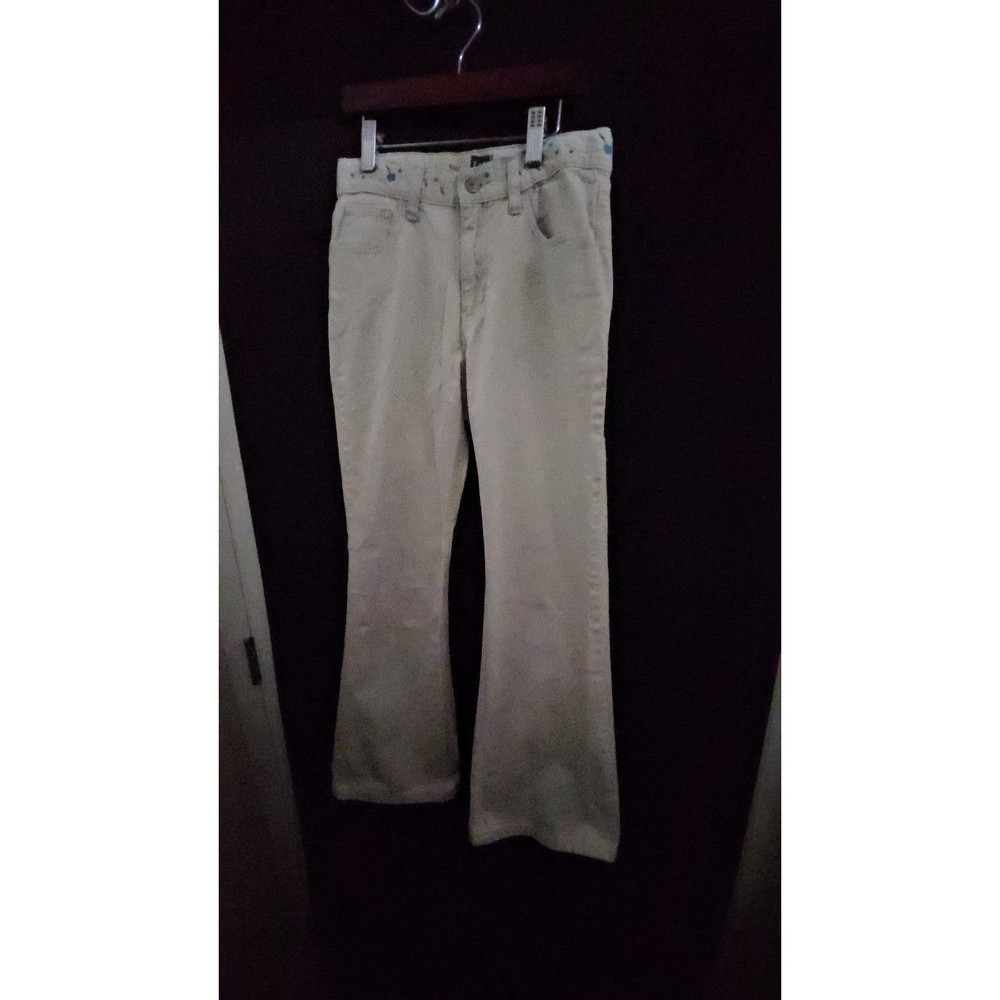 Gap embroidered pants girls size 12 flare leg. #93